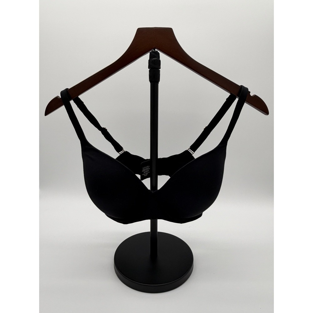 Soma Embraceable Perfect Coverage Underwire Bra Lightly Lined 34 DD-Black